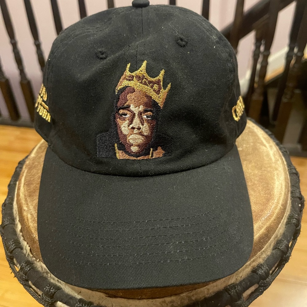 Black Notorious BIG Classic Material Dad Hat. Good condition.